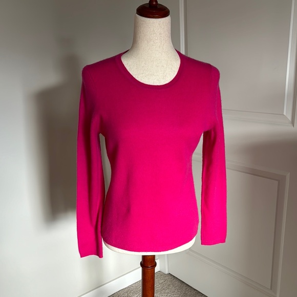 Charter Club Sweaters - Cashmere Charter Club hot pink sweater hundred percent cashmere small